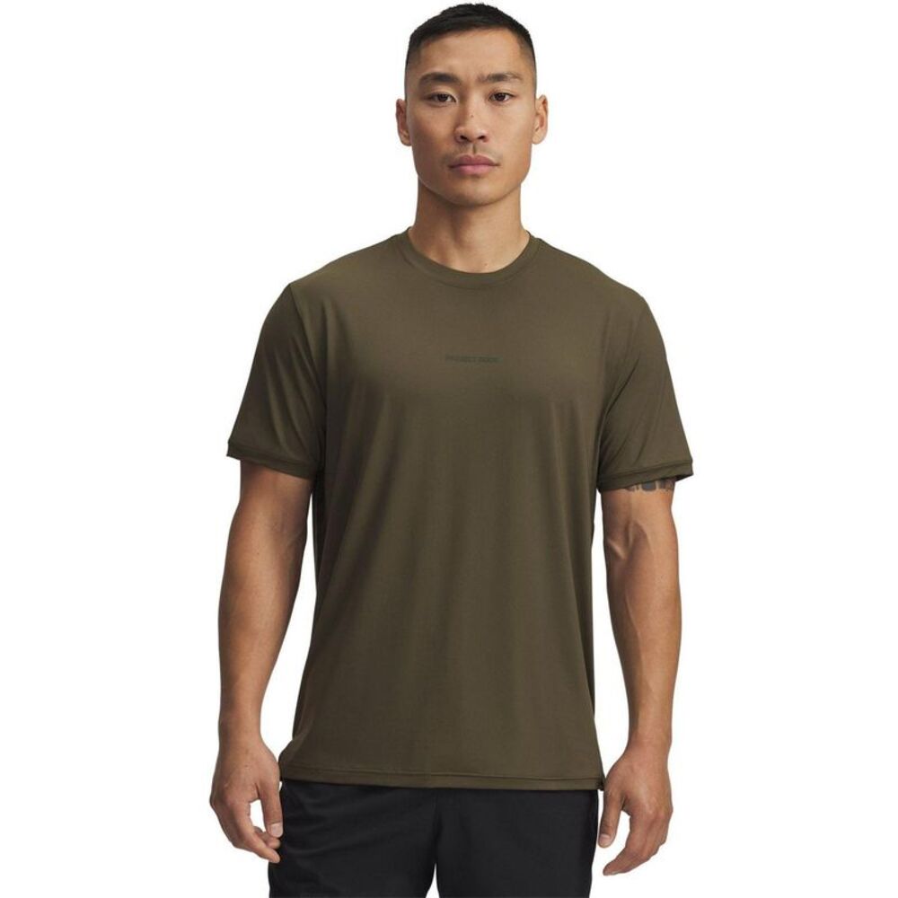 Under Armour Mens Project Rock T-Shirt / Green